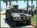M1043A2 HMMWV Humvee light multirole tactical vehicle technical data sheet specifications information description intelligence identification pictures photos images US Army United States American defence industry military technology
