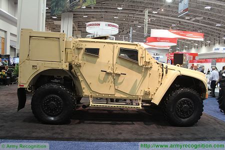 L ATV light wheeled combat vehicle United States American defence industry right side view 450 001