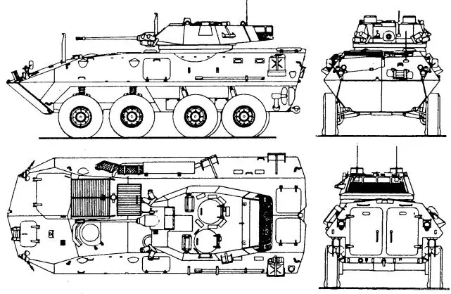 LAV-25 8x8 light armoured vehicle technical data sheet specifications information description intelligence identification pictures photos images video information US U.S. Army United States American defence industry military technology