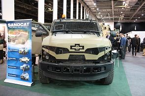 SandCat Oshkosh wheeled protected multi-role vehicle data sheet description information intelligence identification pictures photos images US Army United States American 