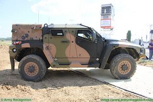 Hawkei PMV L 4x4 light wheeled high mobility protected vehicle Thales Australia Australian army right side view 004