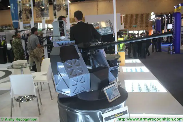 Thor Hammer turret ExpoDefensa 2015 International Exhibition of Defense and Security in Colombia 640 002