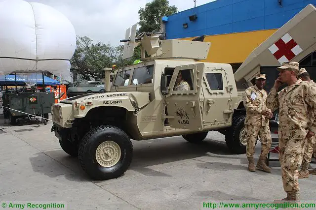VLB-Bufalo upgrade Humvee ExpoDefensa 2015 International Exhibition of Defense and Security in Colombia 640 001