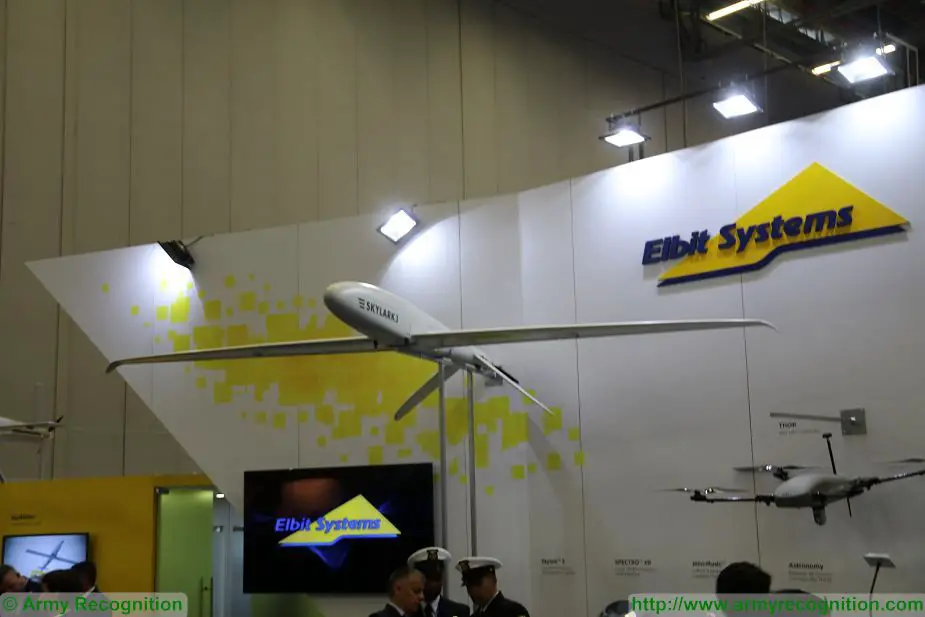 Elbit Systems from Israel presents its full range of UAVs at ExpoDefensa 2017 defense exhibition Colombia 925 002