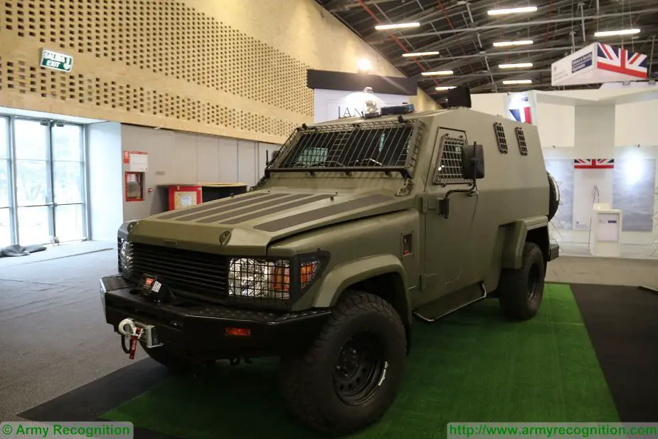 Jankel introduces FOX and Hunter combat security Vehicles at ExpoDefensa 2017 defense exhibition Colombia 925 004