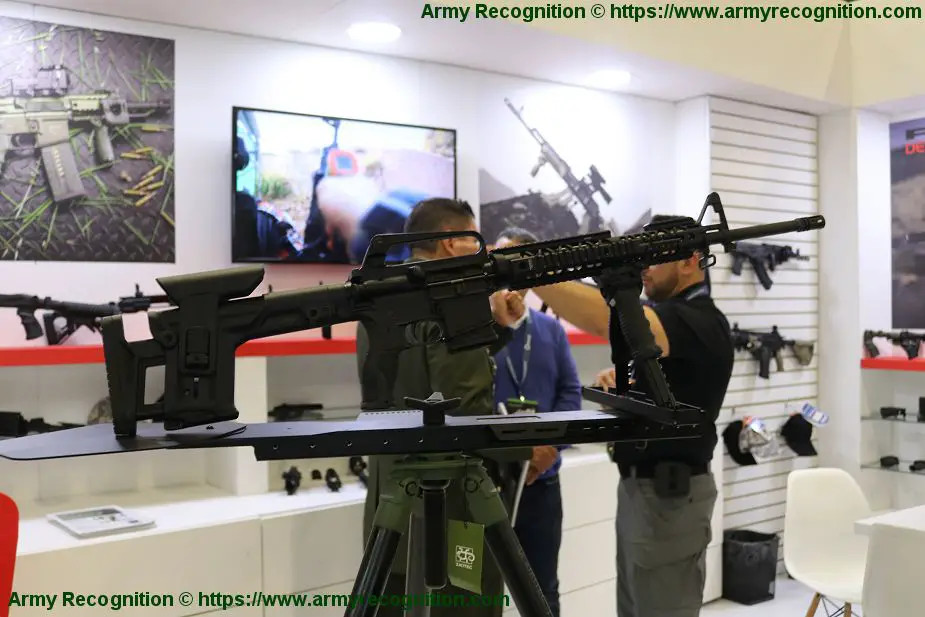FAB Defense from Israel presents its new precision rifle ExpoDefensa 2019 925 001