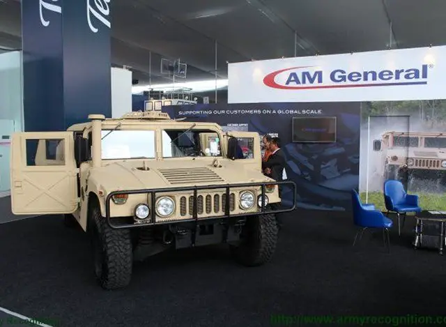 SITDEF 2015 AM General LLC presents Peru HUMVEE M1151A1 tactical vehicle 640 001
