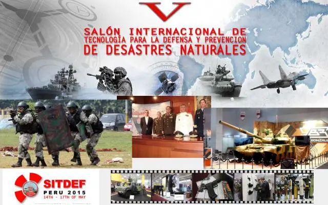 SITDEF 2015 pictures Web TV Television video photos images International Defense Technology Exhibition Prevention of Natural Disasters Lima Peru