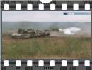 To mark Tankman’s Day, the Russian 4th Kantemirovskaya Tank Brigade demonstrates offensive tactics and fires homing missiles against moving targets with T-80 main battle tank.