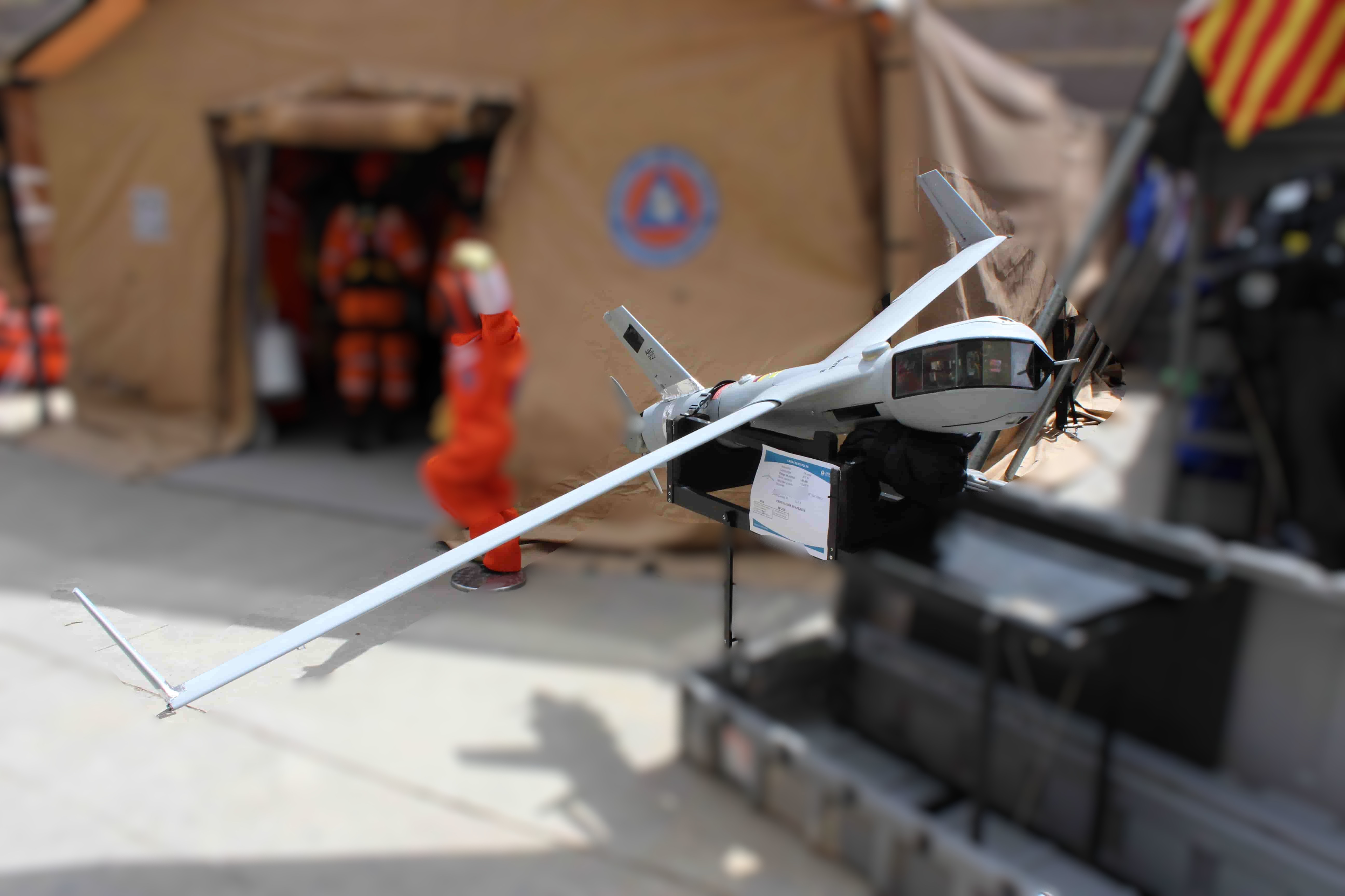 Colombia is spotlighting the ScanEagle drone at Expodefensa 2025, presenting it as a steady maritime surveillance tool that helps the Navy track criminal networks and secure its coastlines (Picture Source: Army Recognition Group)