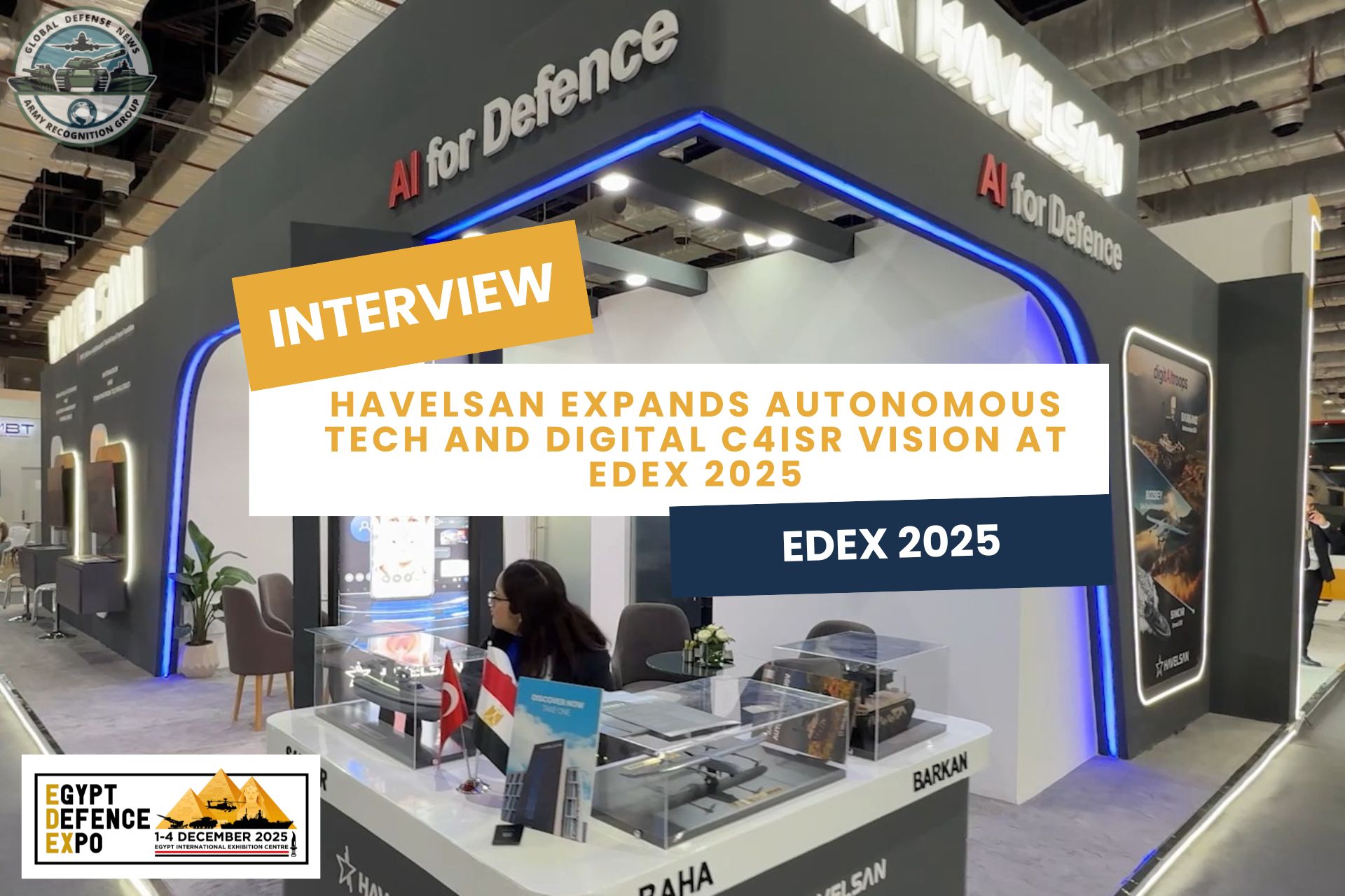 Havelsan expands Egypt cooperation at EDEX 2025, linking MATRA coastal C4ISR and co-produced autonomous systems to a wider African defense footprint.
