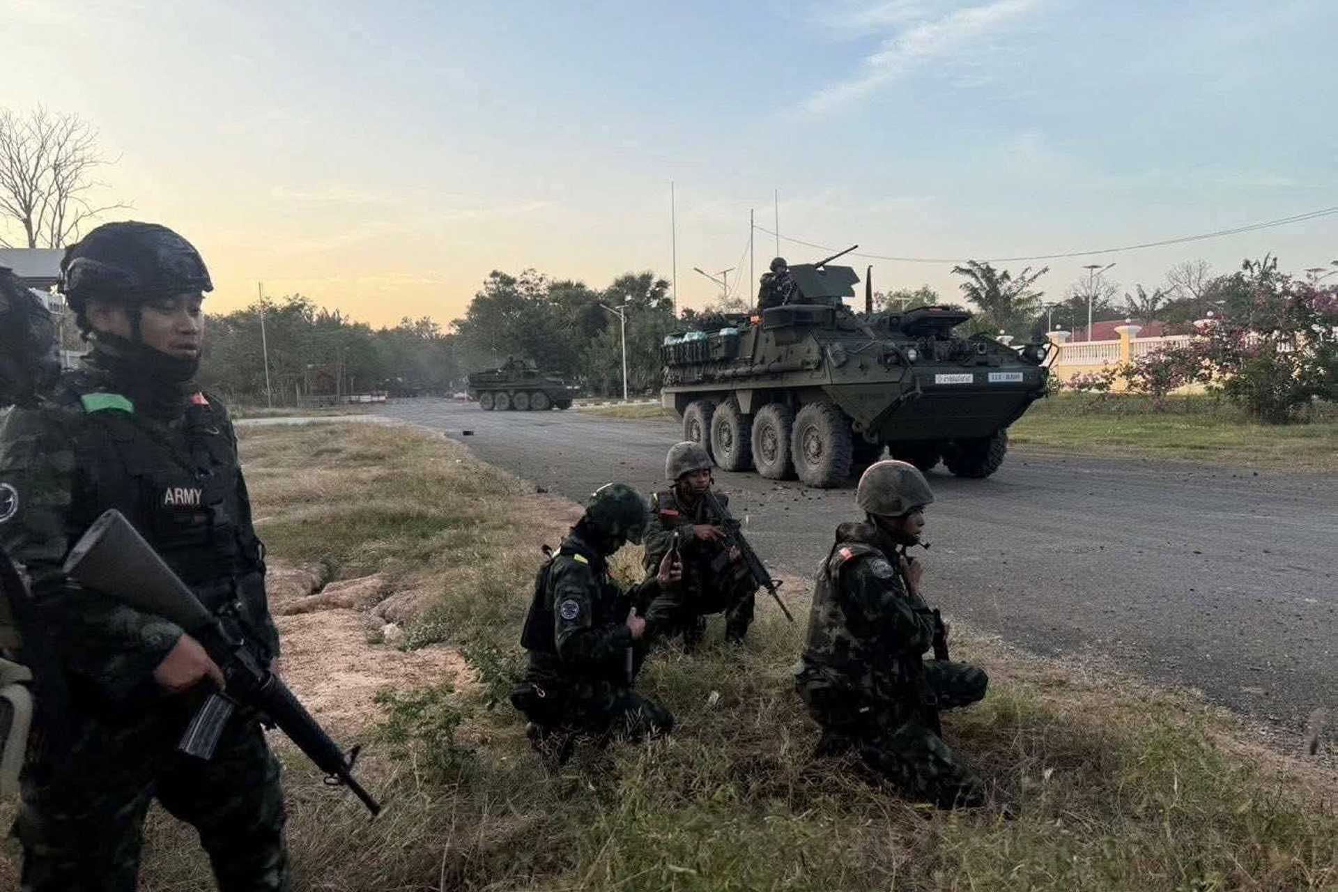Thailand039;s Stryker orders were placed in fiscal years 2019, 2020, and 2021 for 70, 50, and 10 vehicles, respectively, bringing the reported total to 130 Strykers at an overall program cost of about 9.1 billion baht, or roughly $282,830,000. (Picture source: X/OSINTdefender)