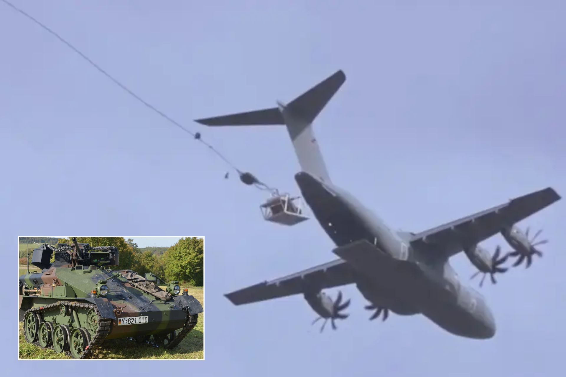 Footage released by the German Army shows crews able to drive the vehicle off within minutes, without complex preparation (Picture source: Bundeswehr)