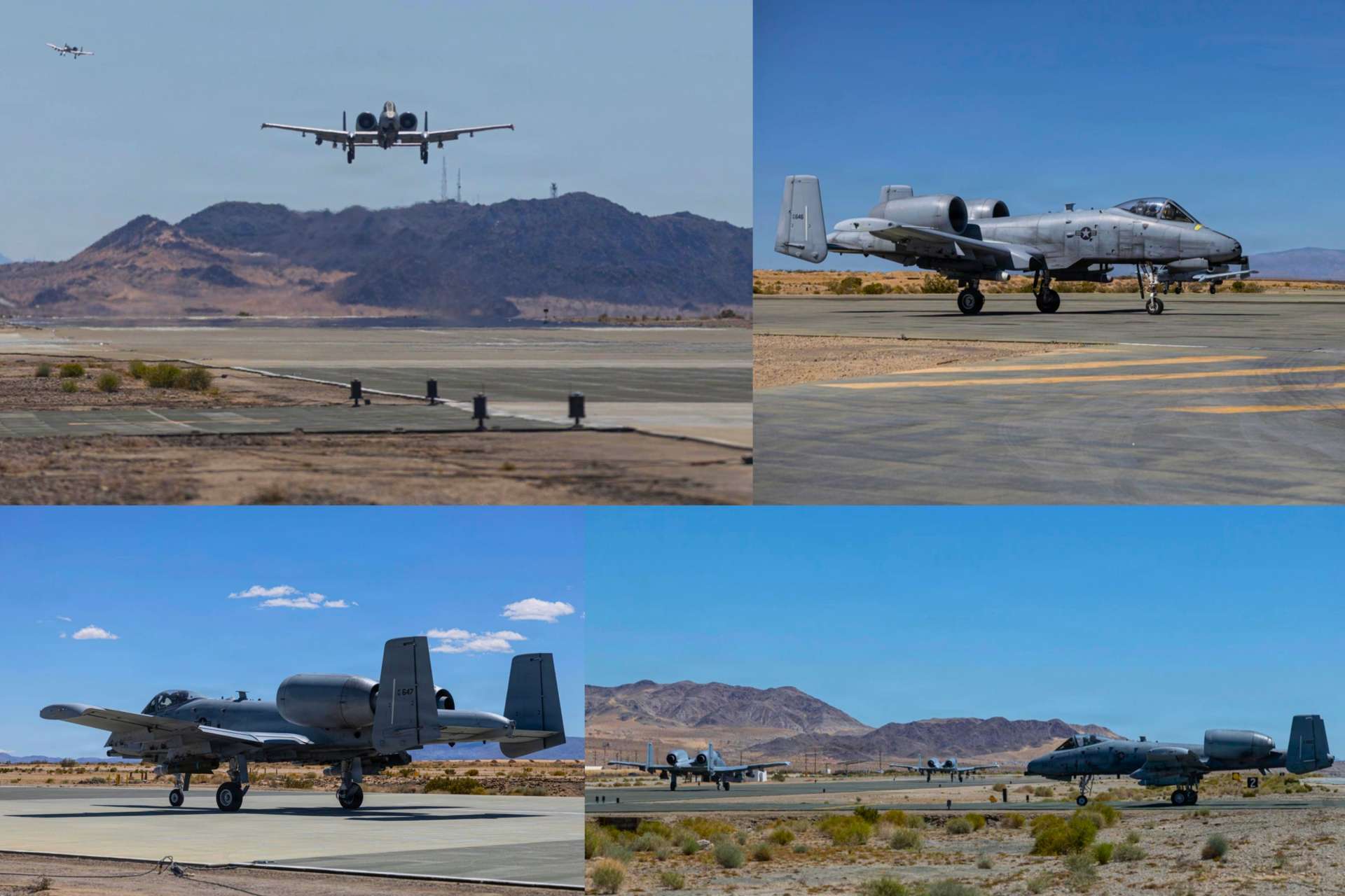 The U.S. Air Force is training the A-10 Thunderbolt II to operate from rough, unimproved airstrips under its Agile Combat Employment concept, reinforcing the aircraft&rsquo;s role in sustaining combat operations from dispersed and contested environments (Picture Source: U.S. Air Force)
