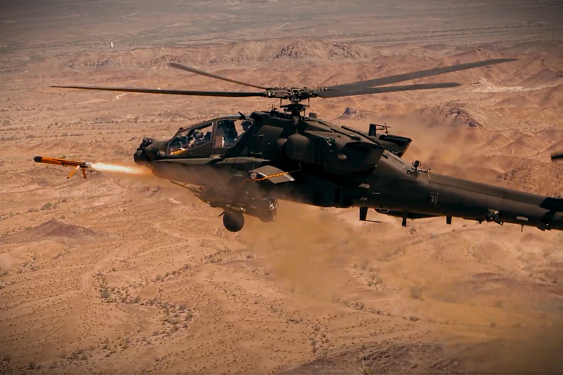 The U.S. Army has demonstrated an AH-64E Apache launching an Altius-700 autonomous system, marking a shift toward networked, standoff attack aviation that extends reach while reducing risk to crews (Picture Source: Anduril)