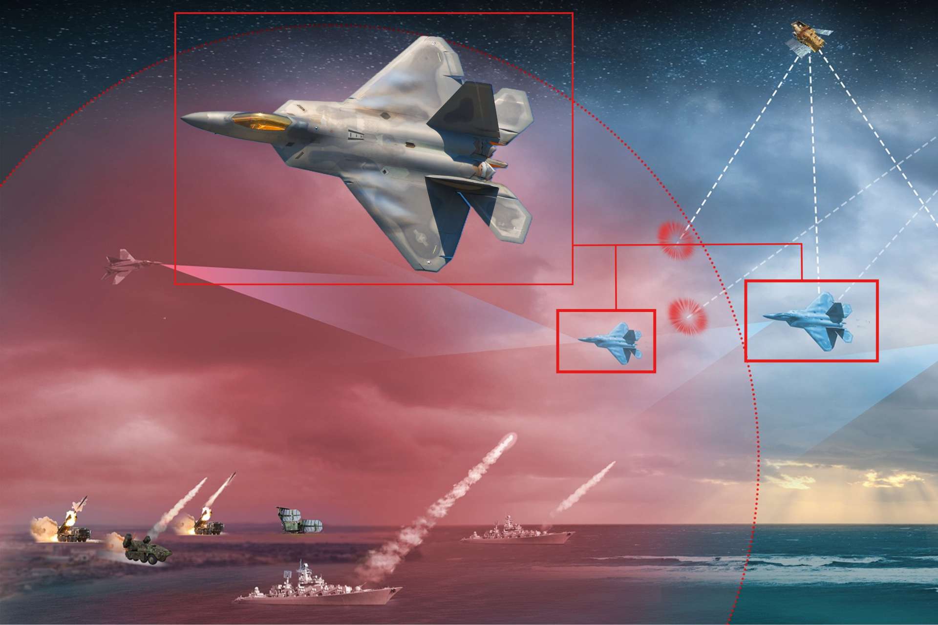 Northrop Grumman has delivered the LN-351 EGI-M navigation system to the F-22 Raptor, giving the stealth fighter a jam-resistant positioning capability that preserves mission accuracy in GPS-contested combat environments (Picture Source: U.S. Air Force / Northrop Grumman)