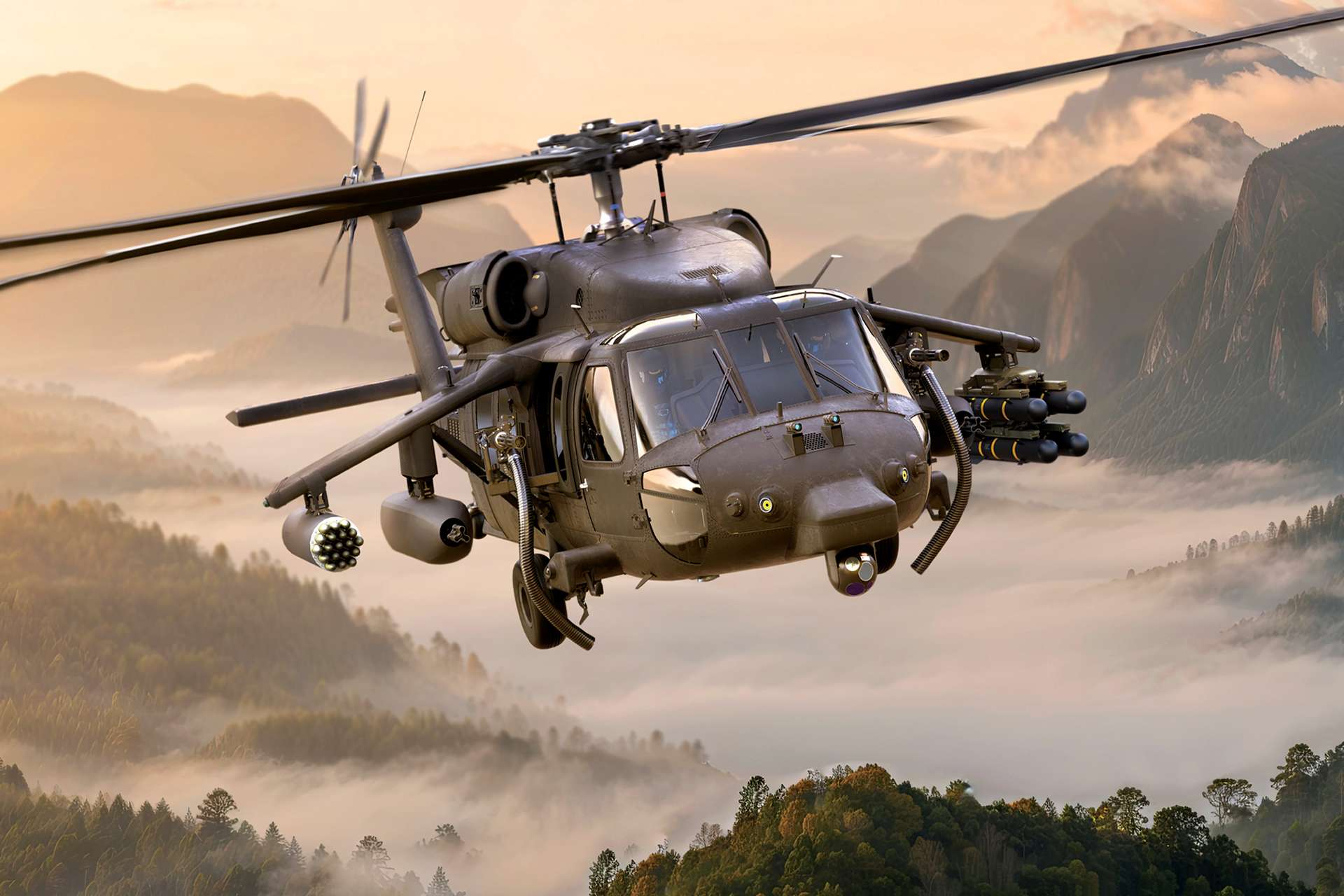 Sikorsky&rsquo;s new Armed Black Hawk kits add close-support and precision-strike capability to existing UH-60/S-70 helicopters, giving operators a faster and more affordable way to expand combat roles without buying dedicated new attack aircraft (Picture source: Lockheed Martin).