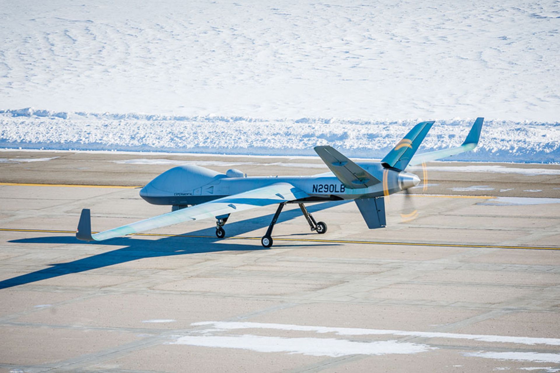 GA-ASI describes the aircraft as suitable for Arctic security patrols, infrastructure monitoring, environmental monitoring, search and rescue, and persistent ISR over land, sea, and subsurface targets (Picture source: GA-ASI)