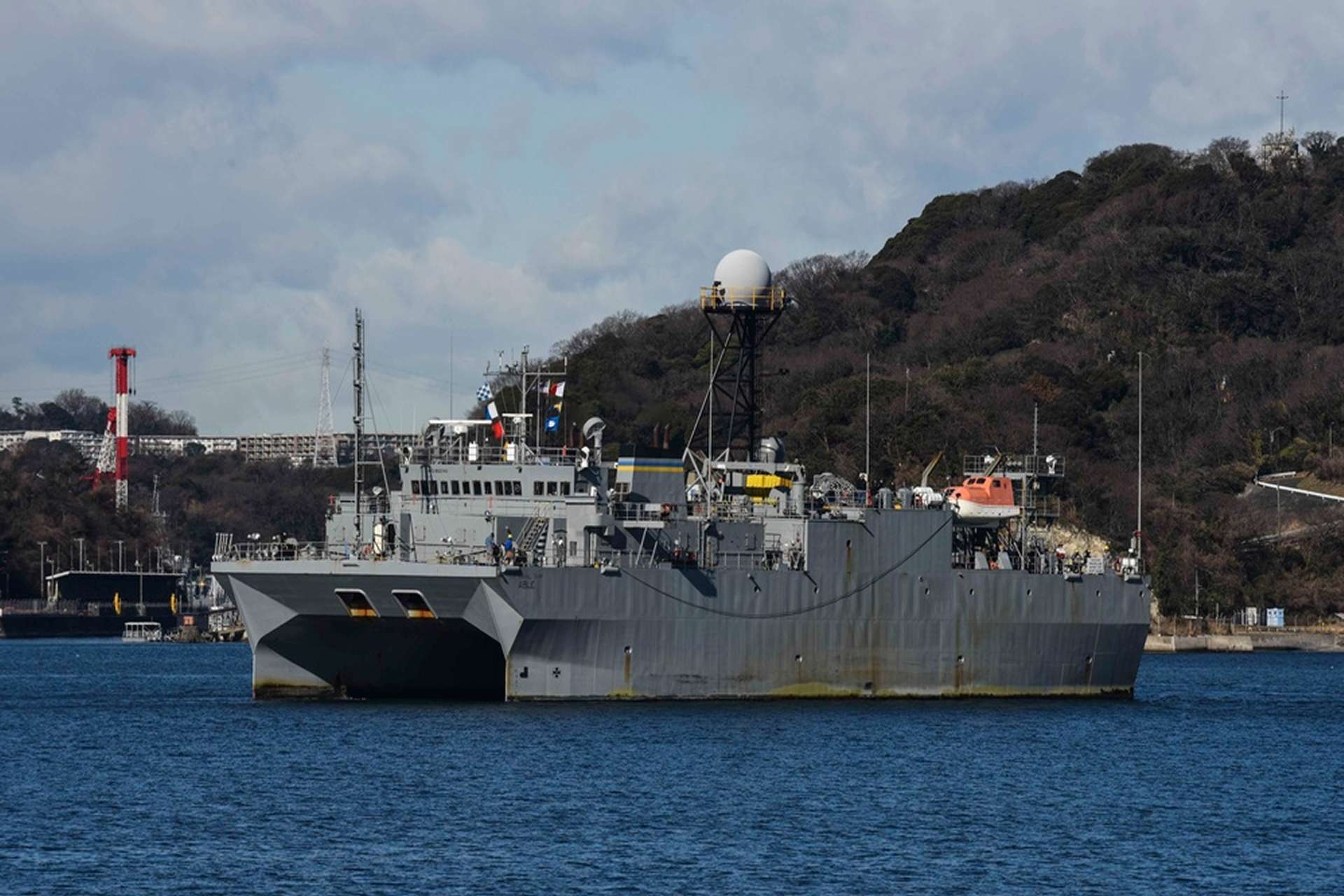 U.S. Navy Secures $746M to Sustain T-AGOS Ships for Anti-Submarine Warfare and Missile Tracking