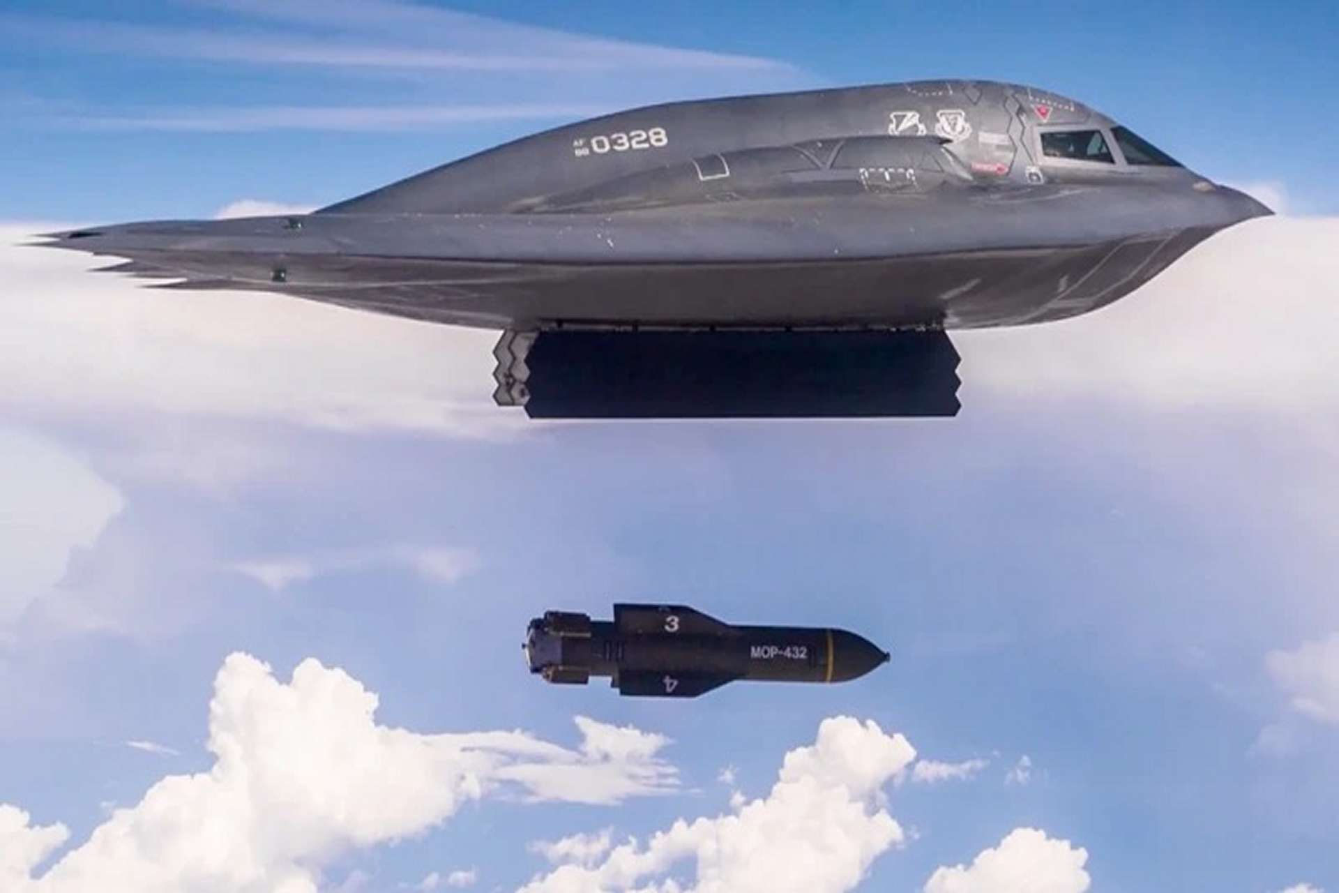 The U.S. Air Force has awarded Boeing a $61.55 million contract to replenish GBU-57 Massive Ordnance Penetrator bunker-buster bombs, restoring America’s unique ability to destroy deeply buried and hardened targets from B-2 stealth bombers and reinforcing conventional strategic deterrence after recent operational use (Picture source: U.S. Air Force).