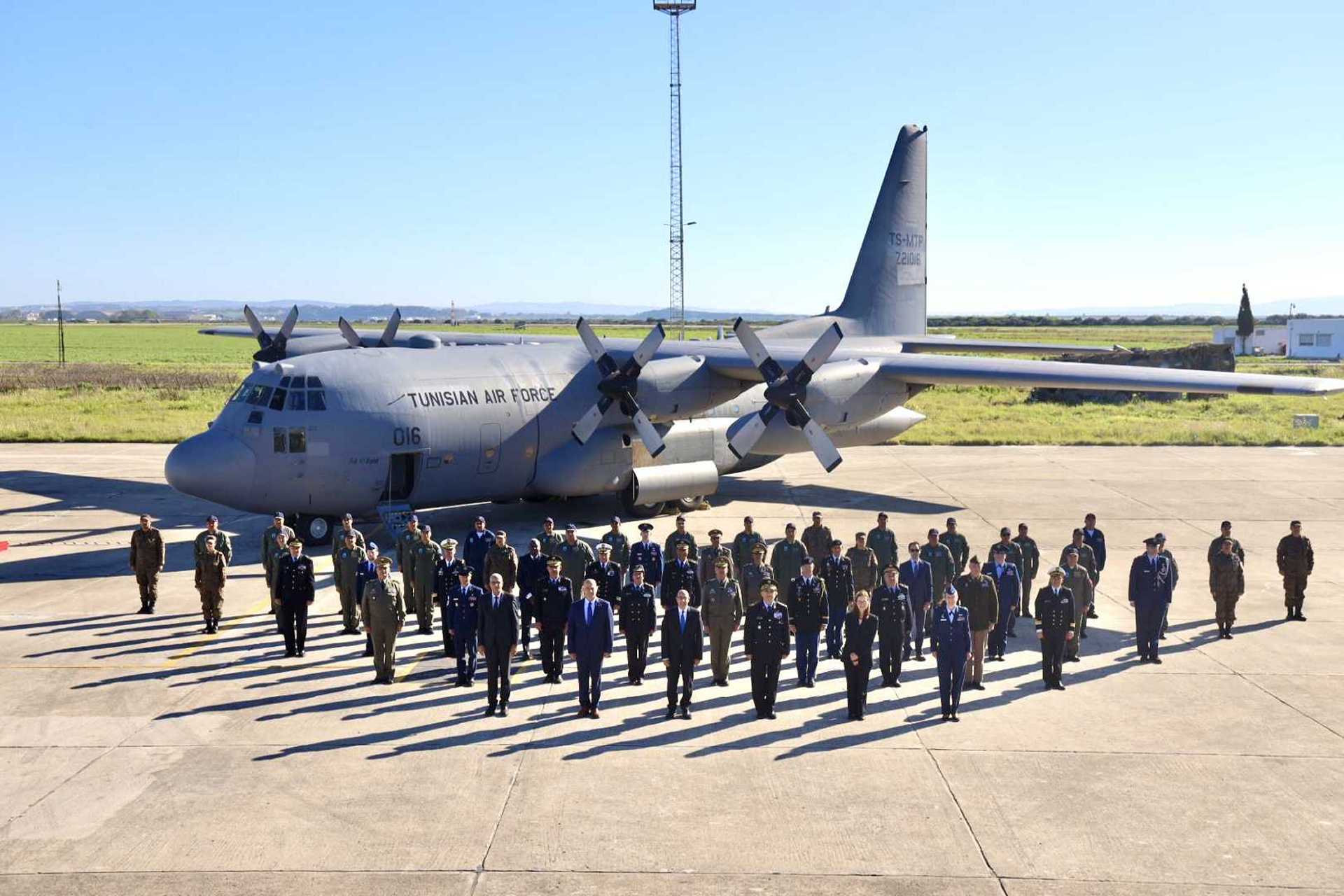Developed in the early 1950s, the C-130 entered service in 1956 and has since become one of the most widely used military transport aircraft globally, with more than 2,700 Hercules produced to date. (Picture source: U.S. Embassy in Tunisia)