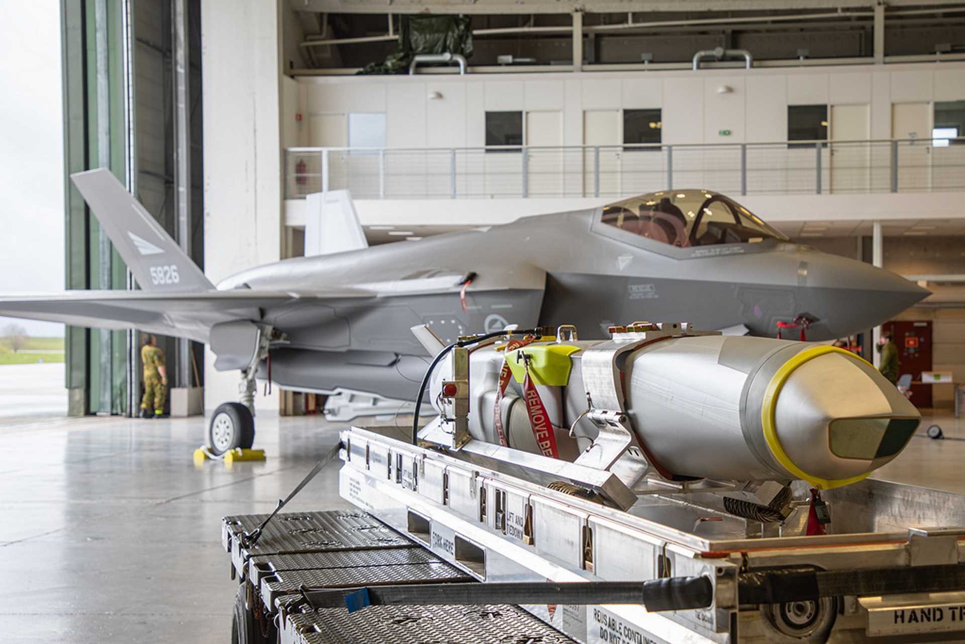 The Joint Strike Missile (JSM) can be carried internally by F-35 fighter aircraft, providing a long-range precision strike capability against both land and maritime targets. (Picture source: Norway MoD)