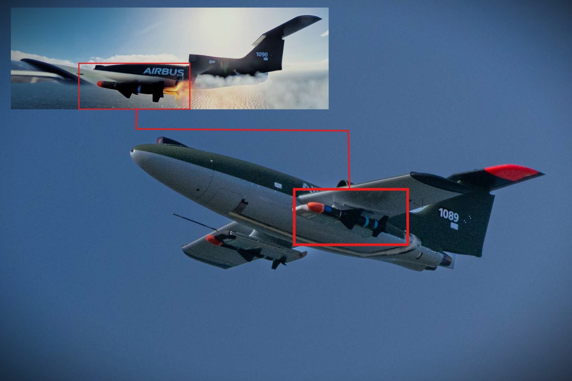 Airbus demonstrated its Bird of Prey interceptor drone using Mark I missile to autonomously detect and destroy a simulated kamikaze UAV, showcasing a lower-cost approach to countering mass drone threats (Picture Source: Airbus)