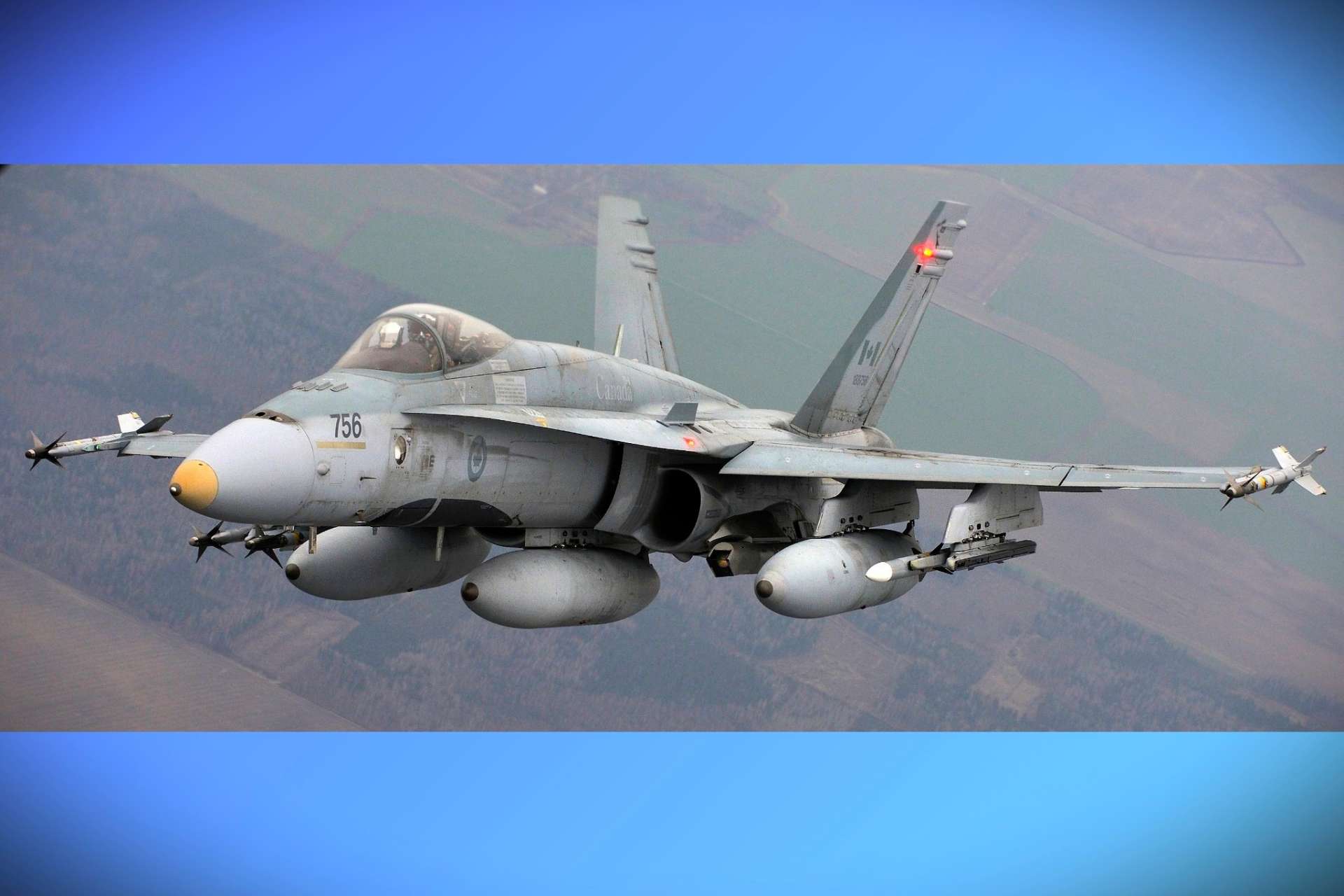 Canada has upgraded its CF-18 fighter fleet with the AIM-120D-3 missile, extending long-range air combat capability as it bridges toward F-35 adoption (Picture Source: Canadian Air Force)