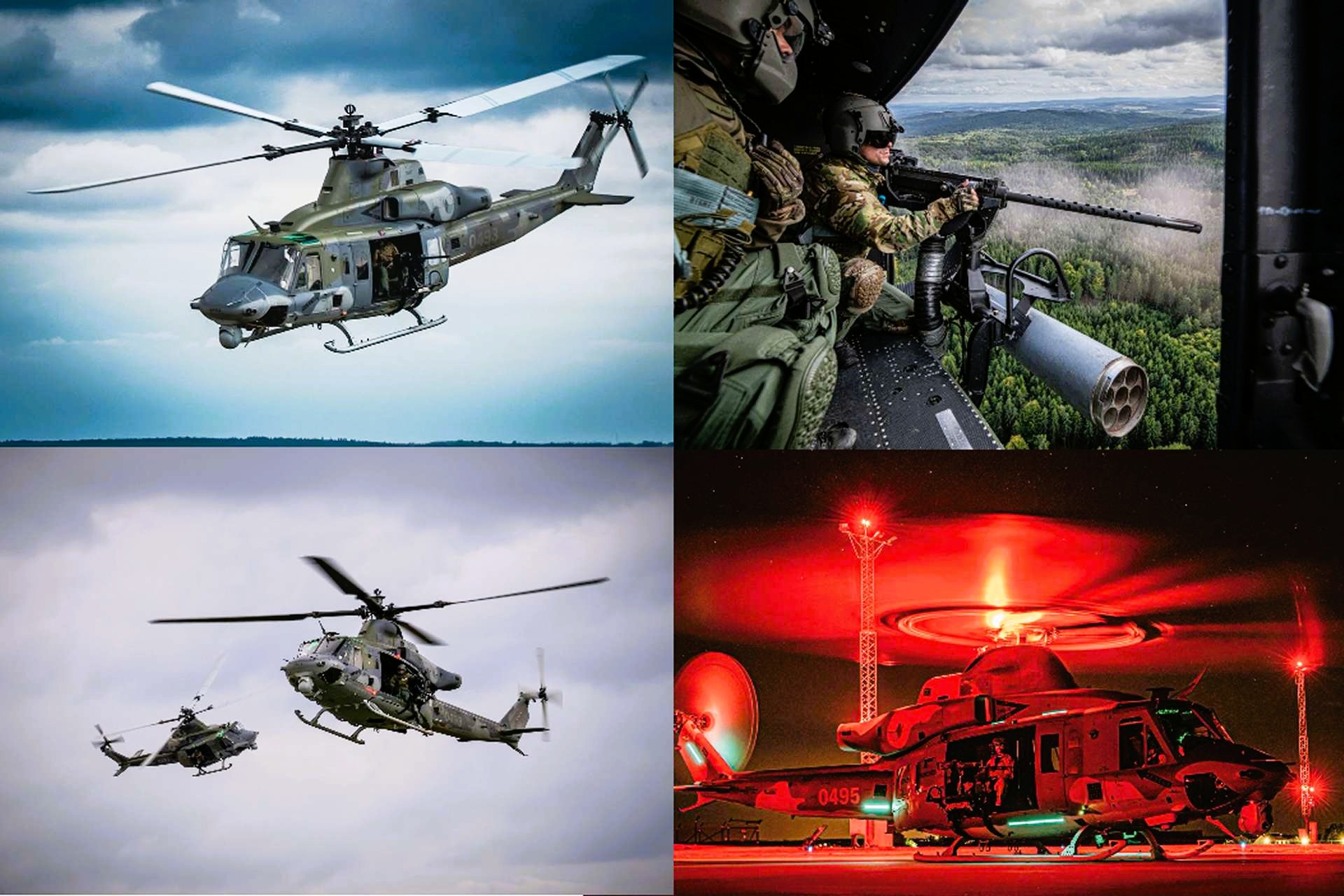 Czech UH-1Y Venom helicopters have deployed to Poland to take over counter-drone patrols, strengthening NATO&rsquo;s frontline response to persistent low-altitude airspace threats near its eastern border (Picture Source: Czech MoD)