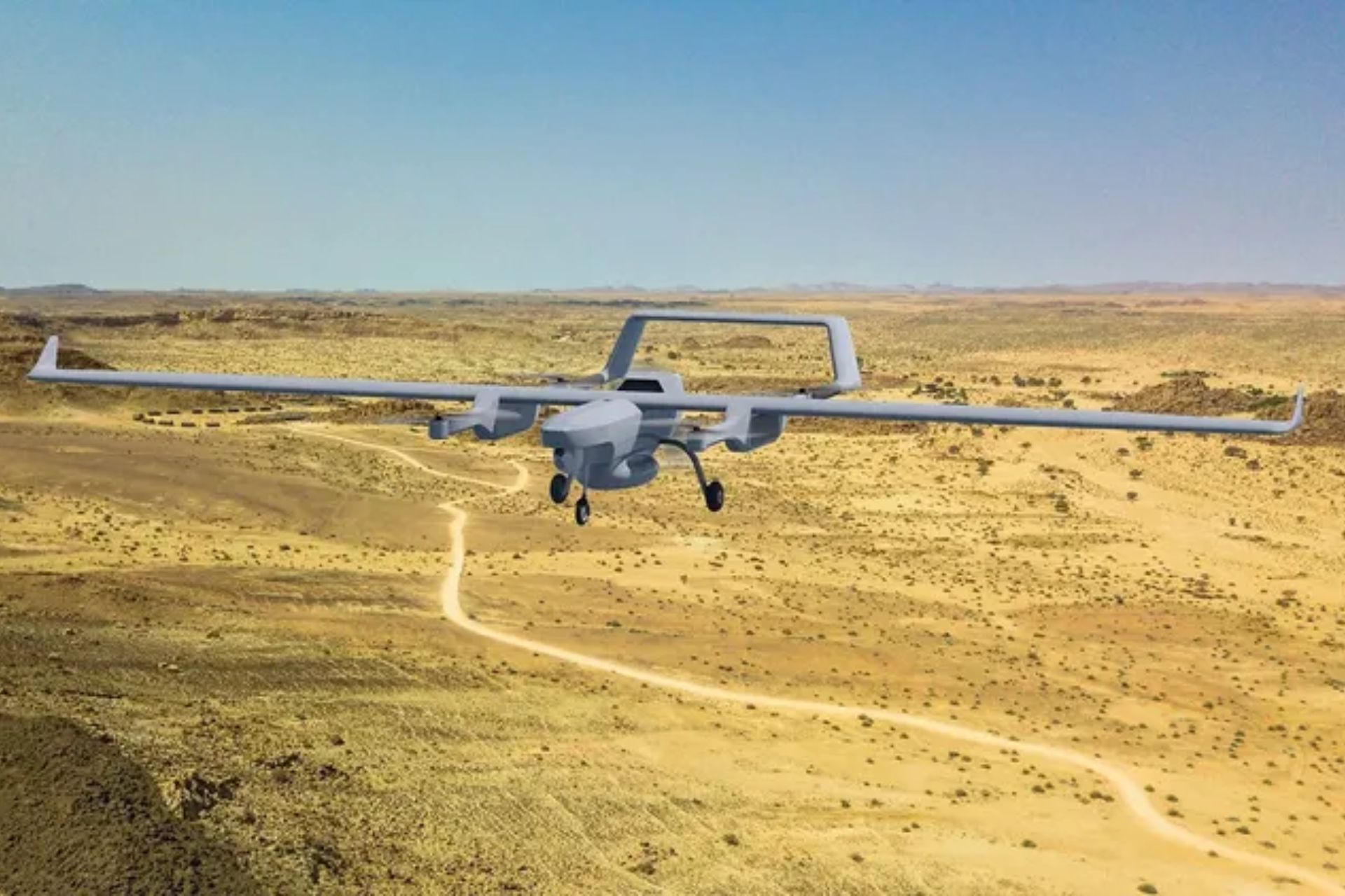 The Capa-X, a tactical unmanned aircraft developed to combine flexibility with compliance to both civil and military airworthiness standards (Picture source: Airbus)
