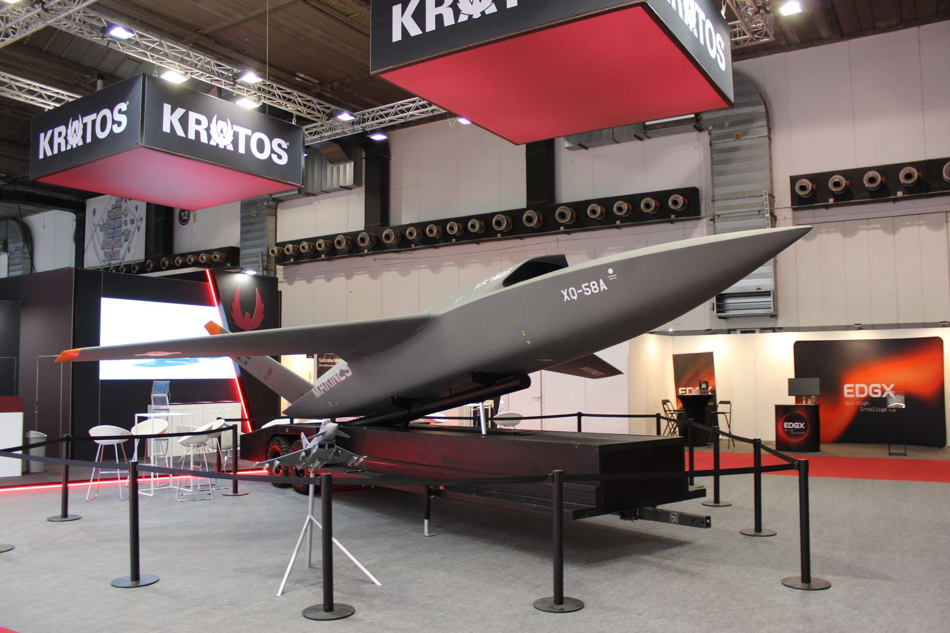 Airbus is preparing two German-missionized XQ-58A Valkyrie uncrewed combat aircraft for first flight, combining the U.S.-built airframe with a sovereign European mission system to support future Luftwaffe collaborative combat operations alongside Eurofighters (Picture source: Army Recognition Group).