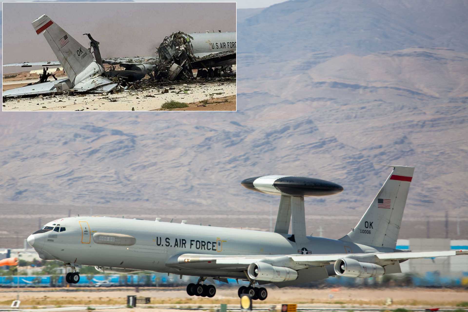 The E-3 Sentry loss is further amplified by structural limitations within the U.S E-3 fleet, which has been reduced to about 15 operational aircraft, with only slightly more than half available for operations at any given time. (Picture source: Facebook Air Force amn/nco/snco and US Air Force)