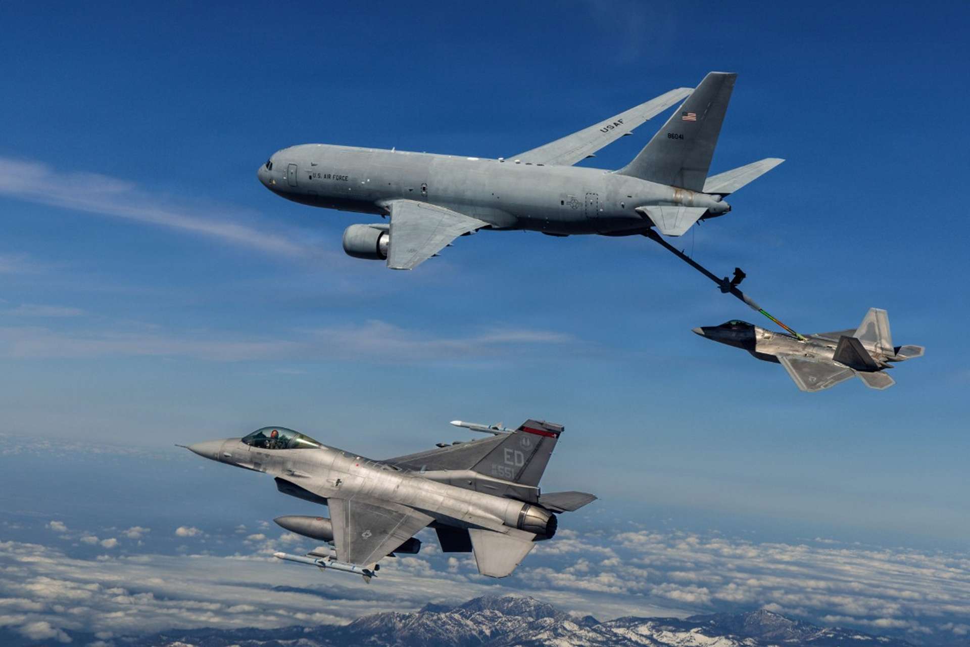 The U.S. Air Force and Boeing are accelerating KC-46A Pegasus readiness upgrades, including RVS 2.0 modernization and refueling-system sustainment improvements, to increase tanker availability and strengthen long-range air refueling capacity by 2030 (Picture source: U.S. DoW).