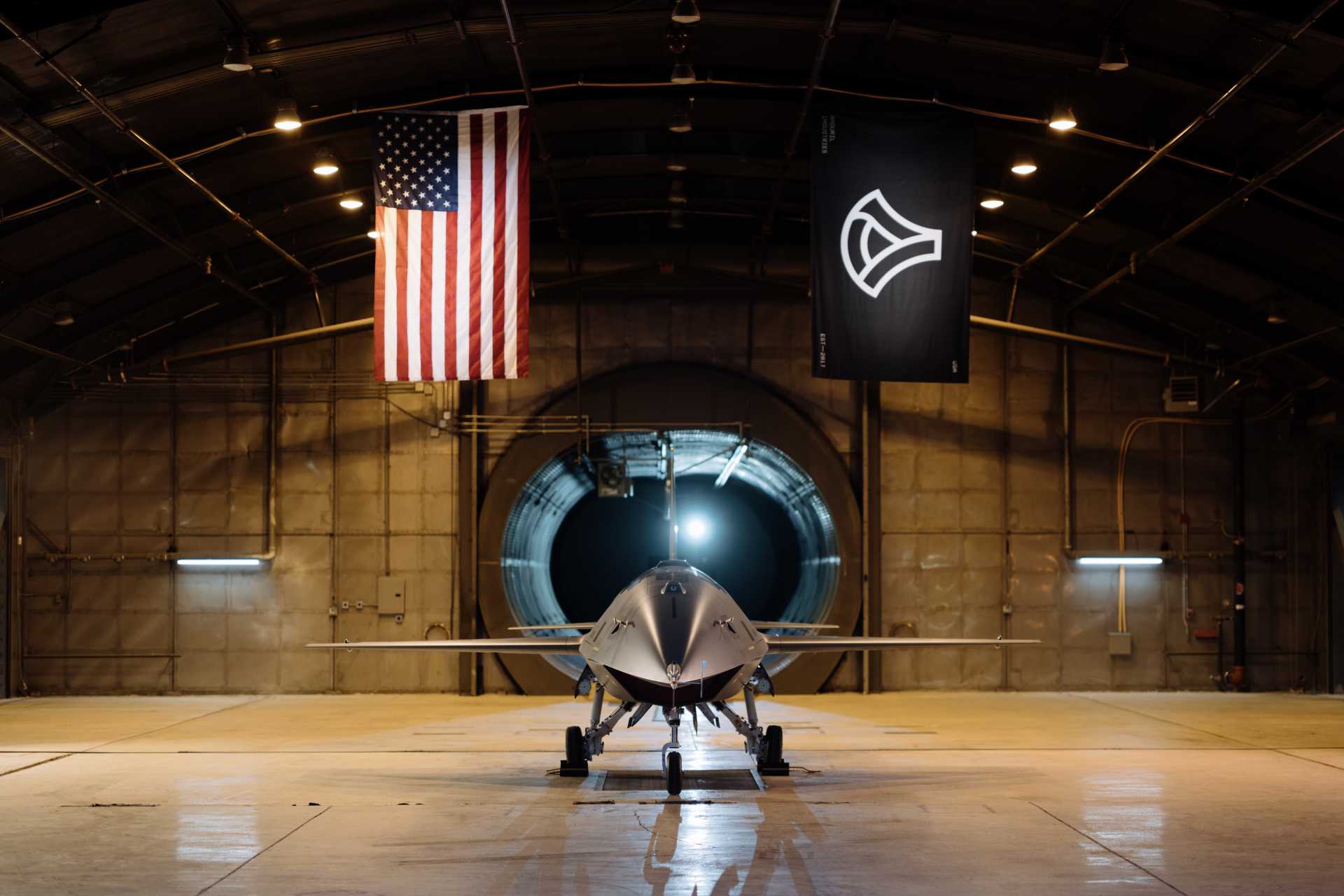 Anduril's YFQ-44A Fury, the second official CCA Increment 1 design, has already completed flight testing and captive-carry missile trials with AIM-120 AMRAAMs, as it is optimized for aggressive maneuvering and autonomous air combat support missions. (Picture source: US DoD)