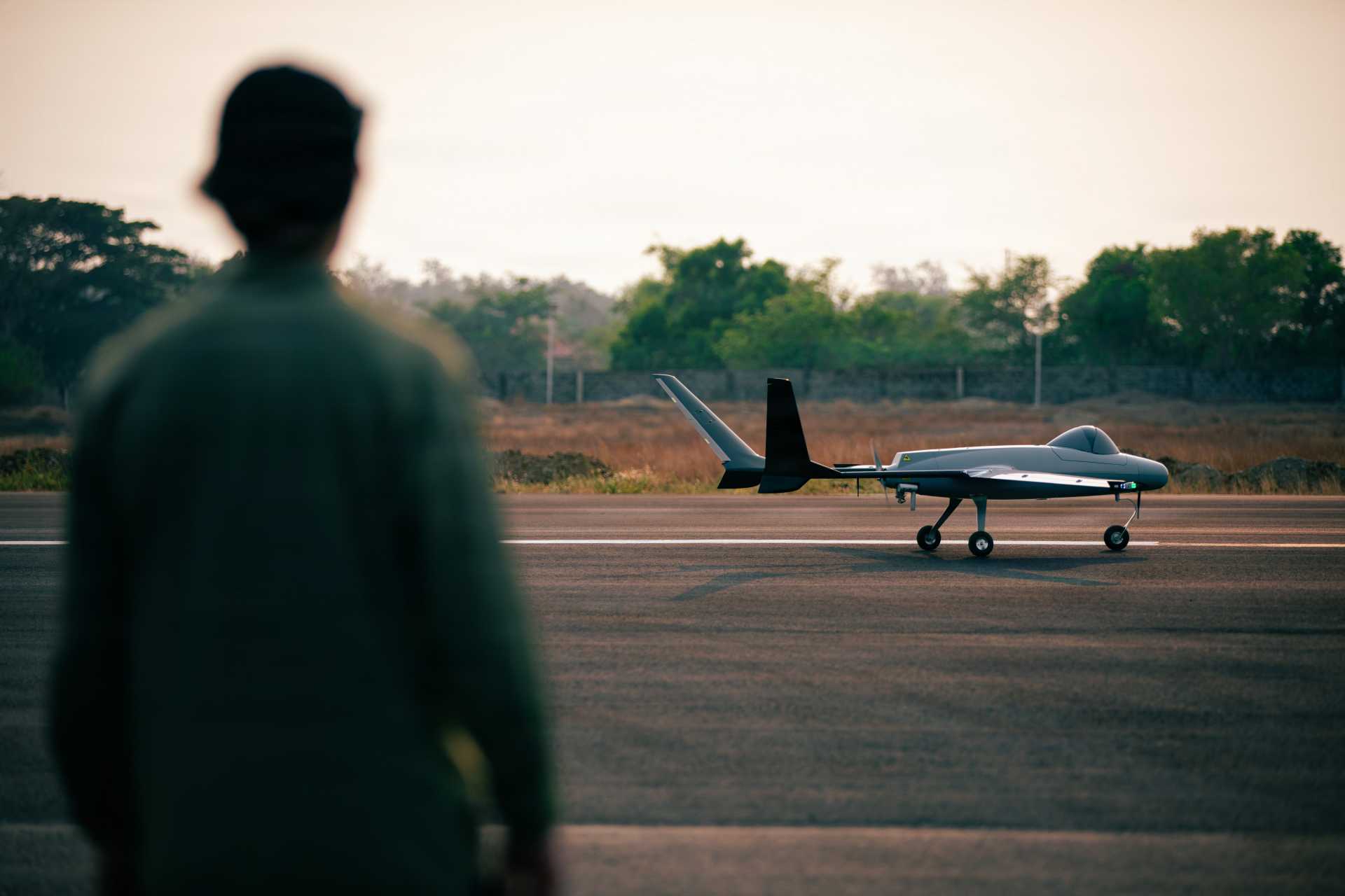 The most operationally significant feature observed during Balikatan was the apparent SATCOM-equipped configuration installed on at least one Tiguar M operating from Laoag, which allows drone control and ISR transmission independently of local relay chains. (Picture source: US DoD)