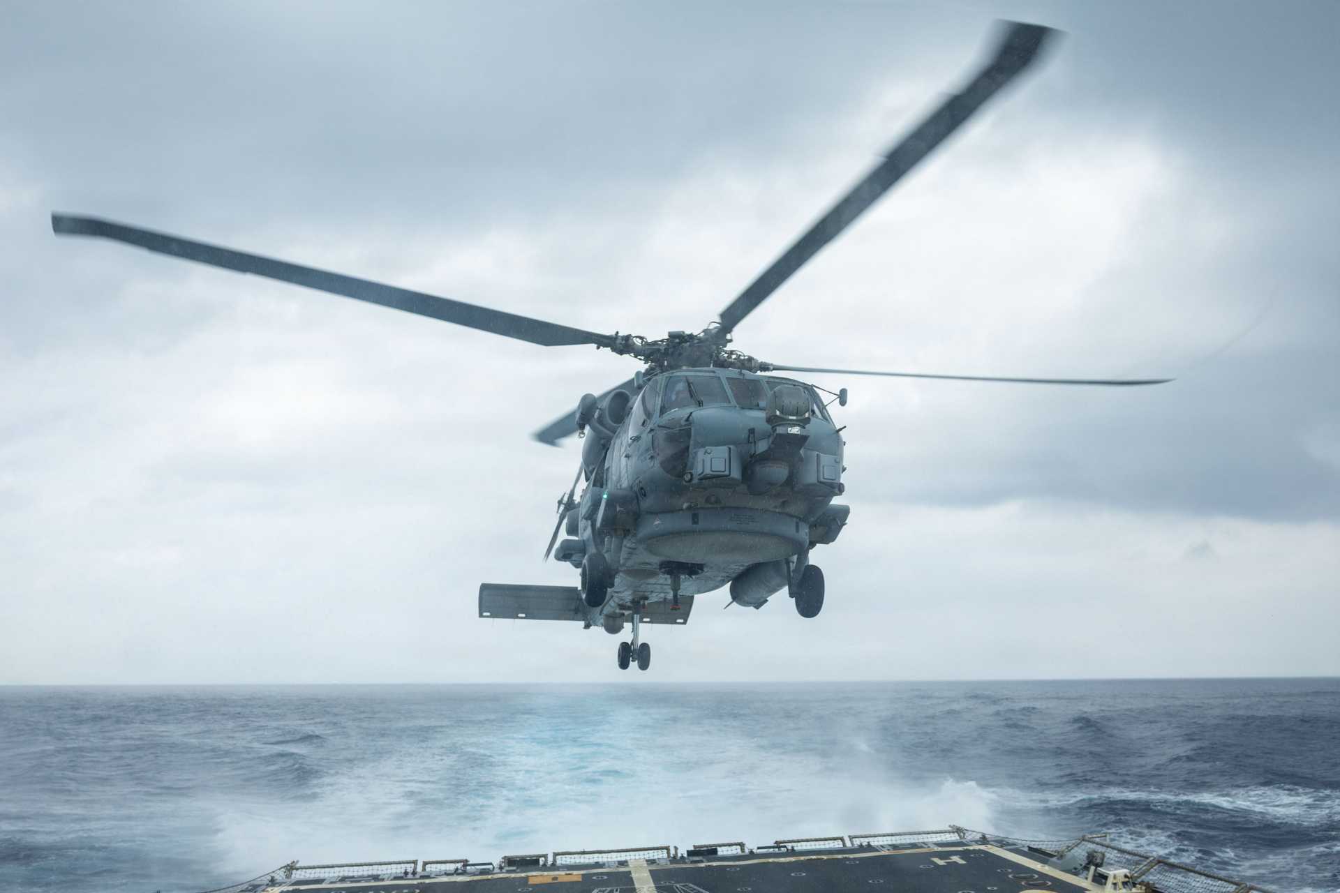 Issued alongside a $1.2 billion Apache helicopter modernization program, this potential $3 billion FMS would triple South Korea's planned fleet of MH-60R Seahawk anti-submarine warfare helicopters from 12 to 36 units. (Picture source: US Navy)