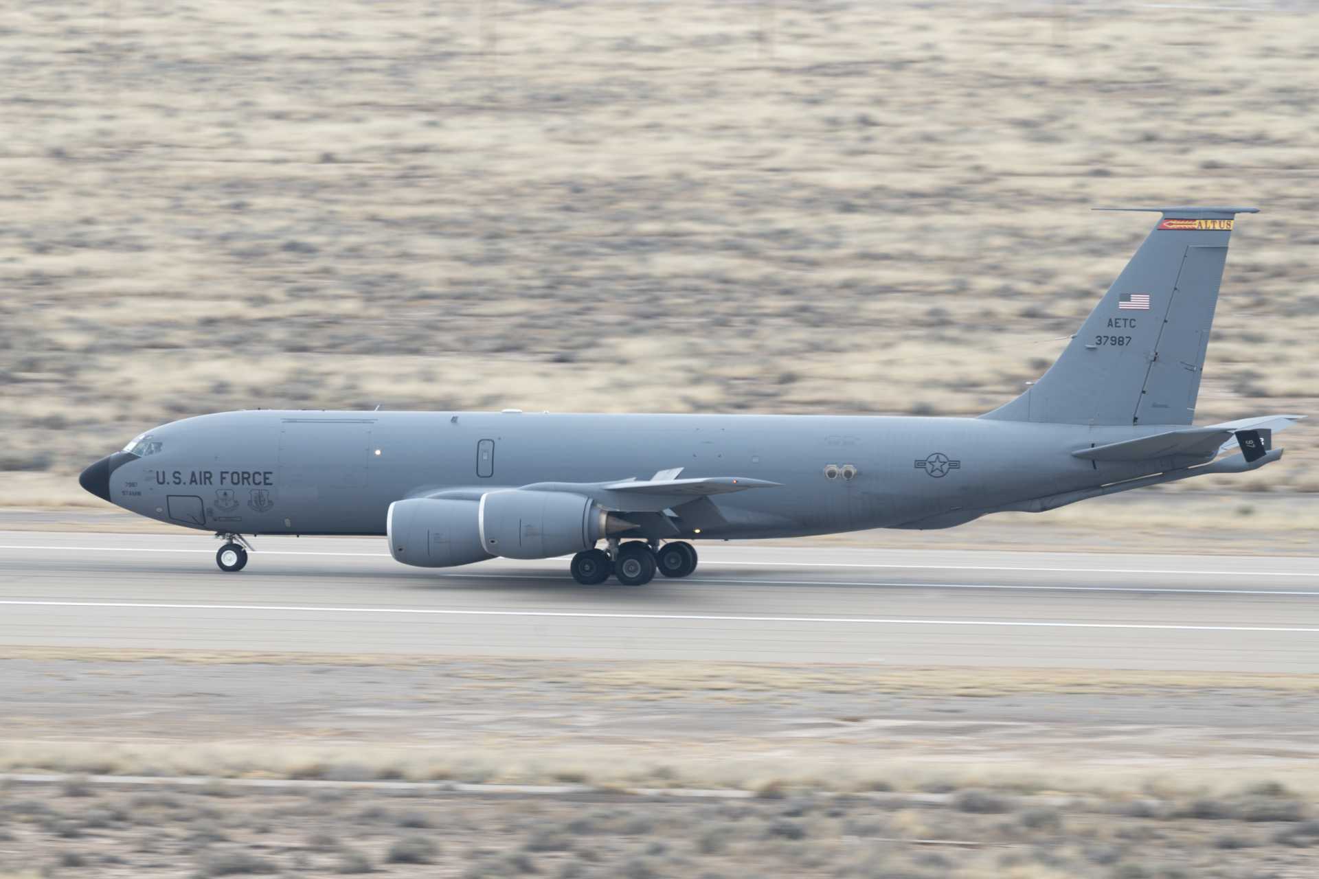 Ben Gurion&rsquo;s 4,062-meter Runway 08/26 and 3,112-meter Runway 12/30 provide sufficient length, pavement capacity, apron space, and hot-weather takeoff margins to support both the KC-46A and KC-135R operations. (Picture source: US Air Force)