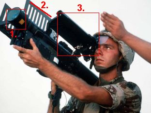 Stinger FIM-92A sol-air portable missile system air defense United States pictures US Army technical data sheet identification Description caractéristiques fiche technique photos images système missile sol air portable défense antiaérienne armée américaine Etats-Unis