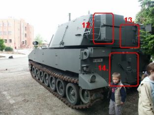 M109 tracked self-propelled howitzer armoured vehicle US army United States pictures technical data sheet description identification fiche technique photos images blindé obusier automoteur chenillé armée américaine Etats Unis