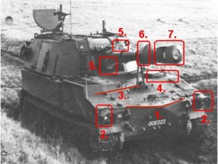 M109 tracked self-propelled howitzer armoured vehicle US army United States pictures technical data sheet description identification fiche technique photos images blindé obusier automoteur chenillé armée américaine Etats Unis