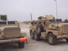 Cougar HE 6x6 MRAP Mine Protected patrol wheeled armoured armored vehicle force Protection Inc véhicule blindé à roues à protection contre les charges explosives et les mines US Army armée américaine US Marines Corps Cougar 6x6 HE picture photo image