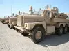 Cougar HE 6x6 MRAP Mine Protected patrol wheeled armoured armored vehicle force Protection Inc véhicule blindé à roues à protection contre les charges explosives et les mines US Army armée américaine US Marines Corps Cougar 6x6 HE picture photo image