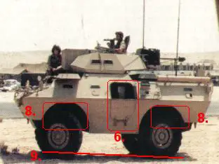 Verne Dragoon ASV-150 wheeled armoured vehicle US army United States pictures technical data sheet description identification information