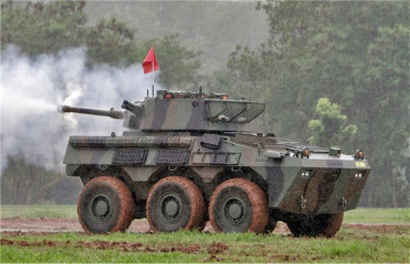 Click to enlarge image Badak_6x6_fire_support_armoured_vehicle_90mm_turret_CMI_Defence_Pindad_Indonesia_Indonesian_army_007.jpg