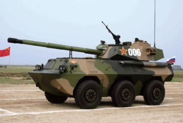 Click to enlarge image PTL-02_wheeled_armoured_vehicle_assaulter_assault_tank_destroyer_100mm_China_Chinese_Army_PLA_009.jpg