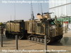 British BVS-10 Viking with wire cage tracked armoured personnel carrier  DSEI 2007