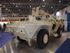 M1117 Guardian armoured security vehicle ASV Textron Marine & Land Systems picture DSEI 2007 Excel London United Kingdom