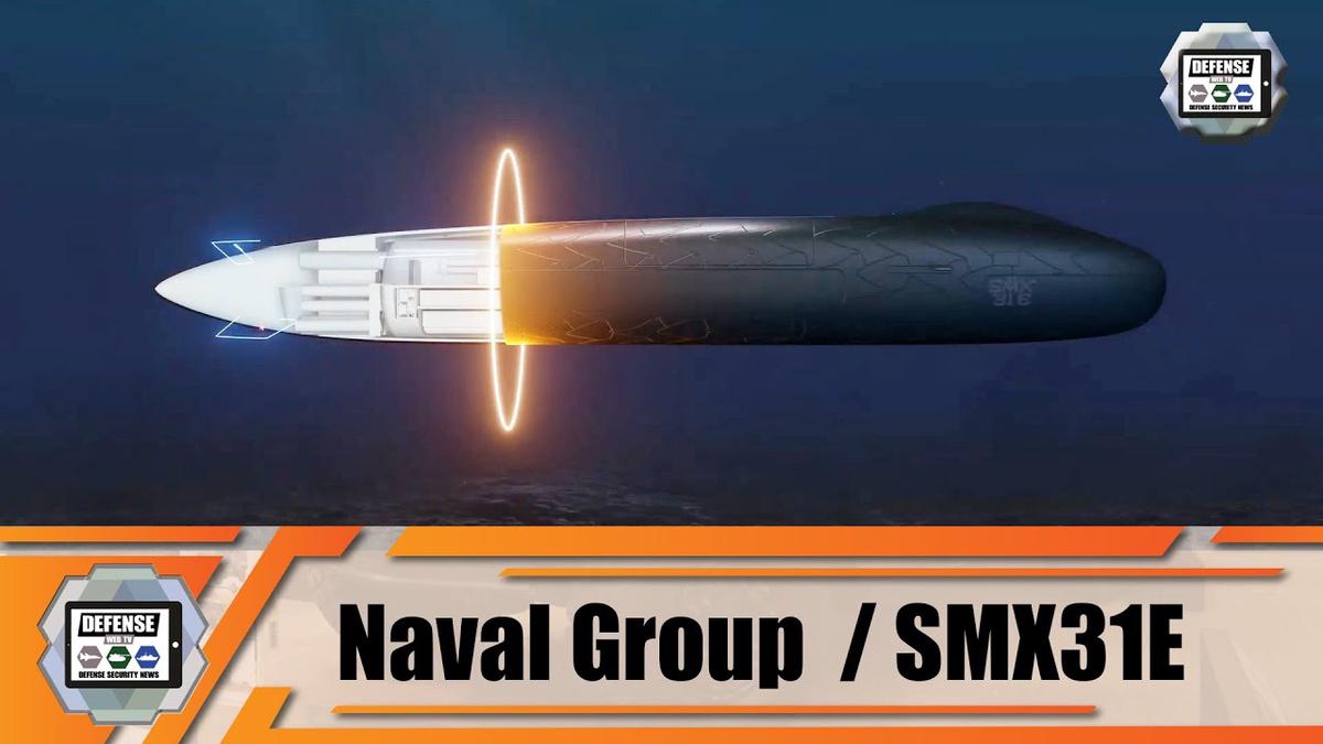 Naval Group from France unveils SMX31E newest electricpowered