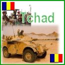 Tchad armée tchadienne forces terrestres équipements militaires véhicule blindés renseignement information description photos images fiches techniques