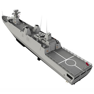 Sigma 10513 Tarik Ben Ziad Frigate - Royal Moroccan Navy